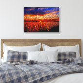 Toile Coucher de soleil Abstrait (Insitu(Chambre))