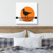 Toile Coucher de soleil Abstrait (Insitu(Chambre))