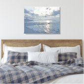 TOILE COUCHER DE SOLEIL BLEU (Insitu(Chambre))