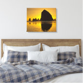 Toile Coucher de soleil, Cannon Beach, Oregon, États-Uni (Insitu(Chambre))