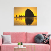 Toile Coucher de soleil, Cannon Beach, Oregon, États-Uni (Insitu(Salon))