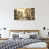 Toile Coucher de soleil dans le bois (Insitu(Chambre))