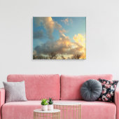 Toile Coucher de soleil dans le centre de l'Illinois (Insitu(Salon))
