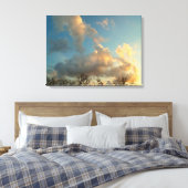 Toile Coucher de soleil dans le centre de l'Illinois (Insitu(Chambre))