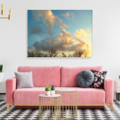 Toile Coucher de soleil dans le centre de l'Illinois (Insitu(Salon))