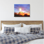Toile Coucher de soleil dans le Nevada (Insitu(Chambre))