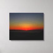 Toile Coucher de soleil dans l'eau (Recto)