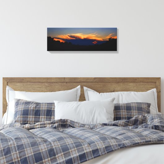Toile Coucher de soleil d'automne (Insitu(Chambre))