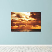 Toile coucher de soleil de brighton (Insitu (Plancher de Bois))