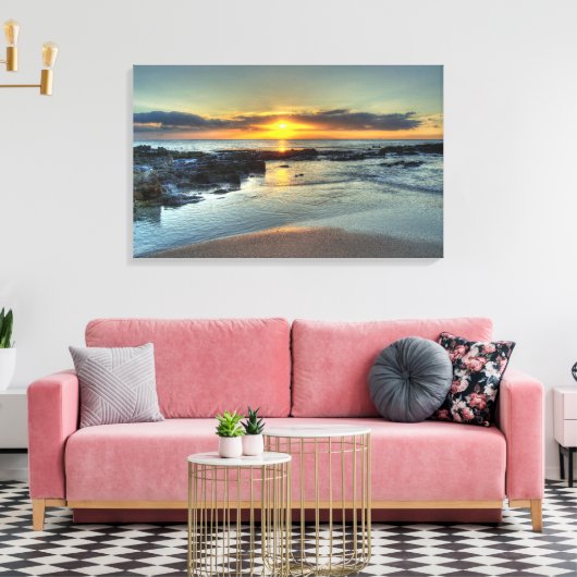 Toile Coucher de soleil de Koolina (Insitu(Salon))