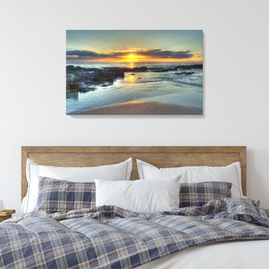 Toile Coucher de soleil de Koolina (Insitu(Chambre))