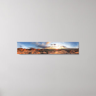 Toile Coucher de soleil de l'Esplanade - Grand Canyon -