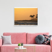 Toile Coucher de soleil de l'océan de Kauai (Insitu(Salon))
