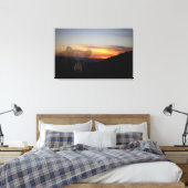 Toile Coucher de soleil de l'ours noir (Insitu(Chambre))