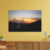 Toile Coucher de soleil de l'ours noir (Insitu(Salon))