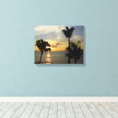 Toile Coucher de soleil de Maui (Insitu (Plancher de Bois))