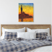 Toile Coucher de soleil de Monet Venise Impressionnisme (Insitu(Chambre))