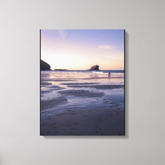 Toile Coucher de soleil de Portreath (Recto)