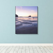 Toile Coucher de soleil de Portreath (Insitu (Plancher de Bois))