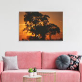 Toile Coucher de soleil de Savannah (Insitu(Salon))
