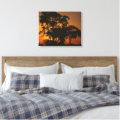 Toile Coucher de soleil de Savannah (Insitu(Chambre))