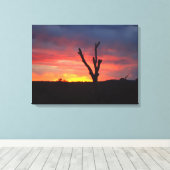 Toile Coucher de soleil de Sedona (Insitu (Plancher de Bois))