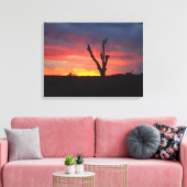 Toile Coucher de soleil de Sedona (Insitu(Salon))