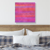 Toile Coucher de soleil de Zigzag (Insitu(Chambre))