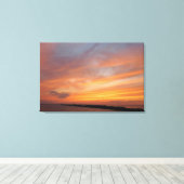 Toile Coucher de soleil d'été (lac) (Insitu (Plancher de Bois))