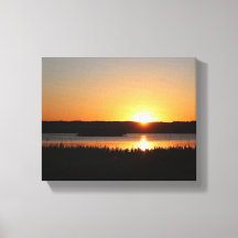 Coucher de soleil doré