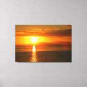 Toile Coucher de soleil du passage intérieur (Recto)