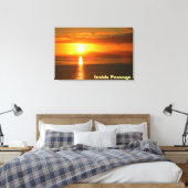 Toile Coucher de soleil du passage intérieur (Insitu(Chambre))
