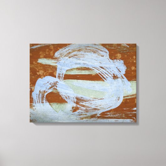 Toile Coucher de soleil du port (Recto)