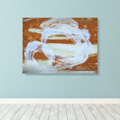 Toile Coucher de soleil du port (Insitu (Plancher de Bois))