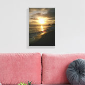 Toile Coucher de soleil en Californie (Insitu(Salon))