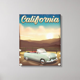 Toile Coucher de soleil en Californie