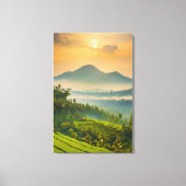 Toile Coucher de soleil indonésien (Recto)