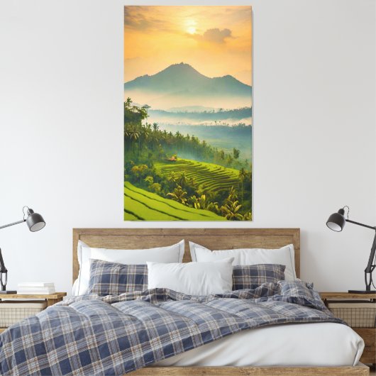 Toile Coucher de soleil indonésien (Insitu(Chambre))