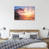 Toile Coucher de soleil le long de la côte de Kauai (Insitu(Chambre))