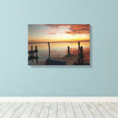 Toile Coucher de soleil magique (Insitu (Plancher de Bois))