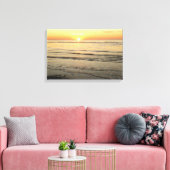 Toile Coucher de soleil océanique Cap Cod Photographie M (Insitu(Salon))