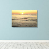 Toile Coucher de soleil océanique Cap Cod Photographie M (Insitu (Plancher de Bois))