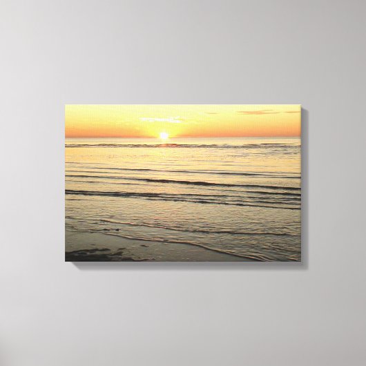 Toile Coucher de soleil océanique Cap Cod Photographie M (Recto)