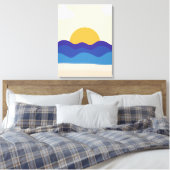 Toile Coucher de soleil paisible (Insitu(Chambre))