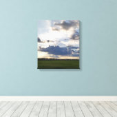 Toile Coucher de soleil précoce (Insitu (Plancher de Bois))