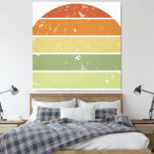 Toile Coucher de soleil rétrograde (Insitu(Chambre))