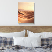 Toile Coucher de soleil sur des dunes sans fin (Insitu(Chambre))