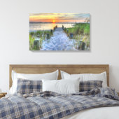 Toile Coucher de soleil sur Fenwick Island (Insitu(Chambre))