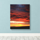 Toile Coucher de soleil sur Islay, Écosse (Insitu (Plancher de Bois))