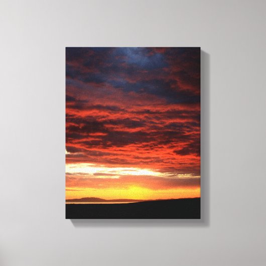 Toile Coucher de soleil sur Islay, Écosse (Recto)